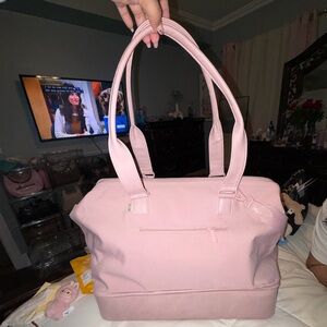 BEIS Weekender Bag in Atlas Pink